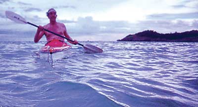 Kayaking at Tham Phang